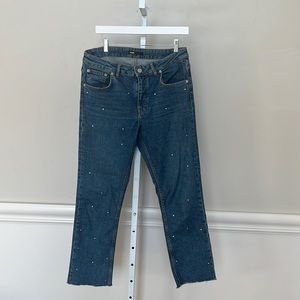 Maje grommet jeans